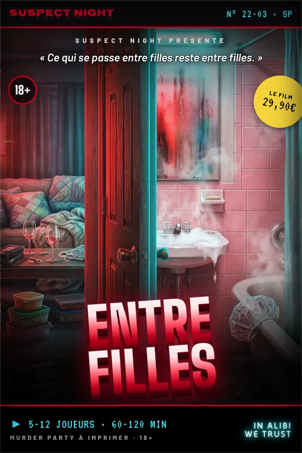 Jaquette VHS de la cassette « Entre Filles »