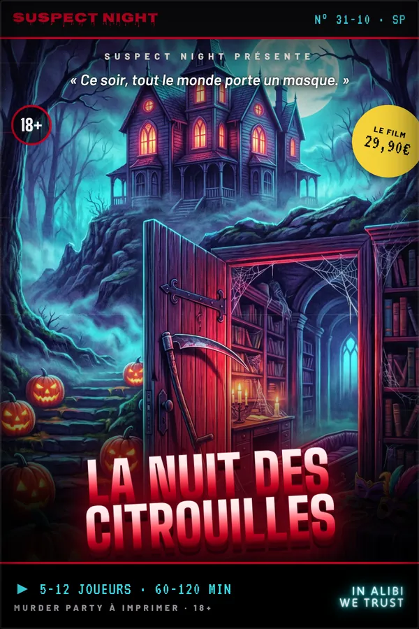 Jaquette VHS de la cassette « La Nuit des Citrouilles »