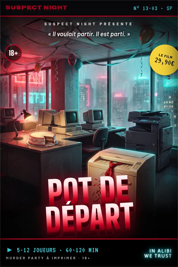 Jaquette VHS de la cassette « Pot de Départ »